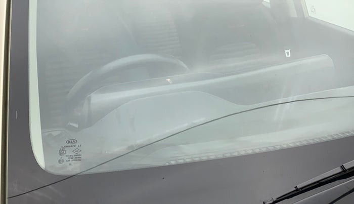 2020 KIA SONET GTX PLUS 1.0 DCT, Petrol, Automatic, 30,728 km, Front windshield - Minor spot on windshield