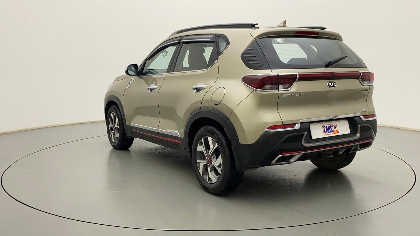 2020 KIA SONET GTX PLUS 1.0 DCT, Petrol, Automatic, 30,728 km, Left Back Diagonal