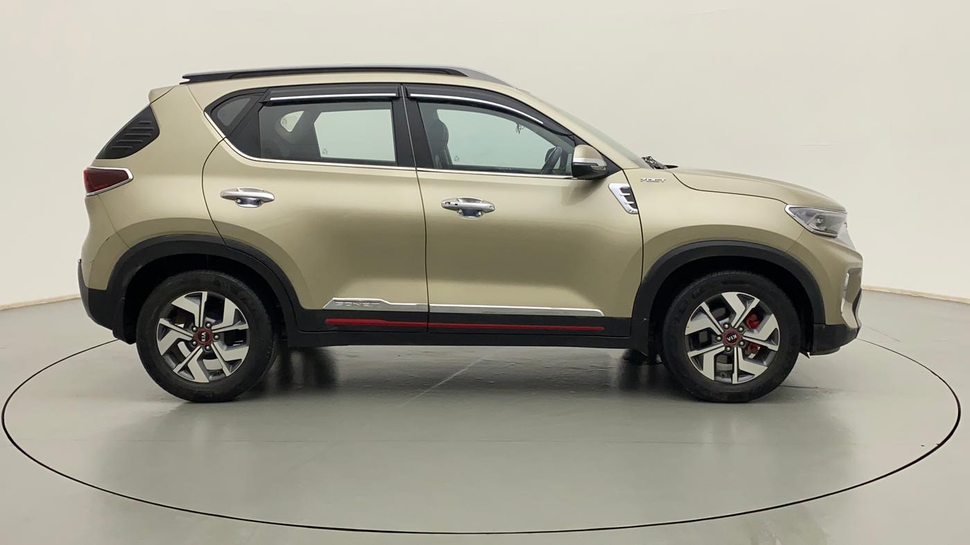 2020 KIA SONET GTX PLUS 1.0 DCT, Petrol, Automatic, 30,728 km, Right Side View