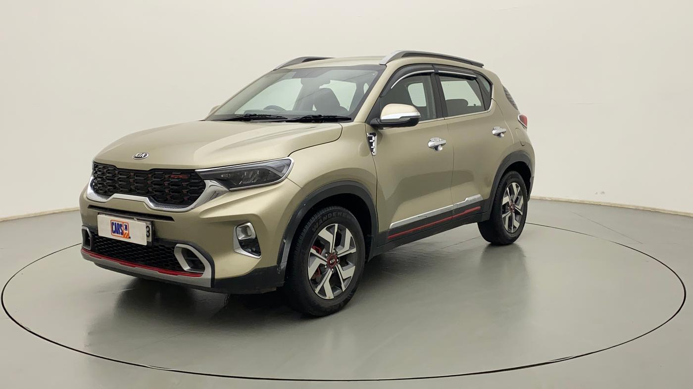 2020 KIA SONET GTX PLUS 1.0 DCT, Petrol, Automatic, 30,728 km, Left Front Diagonal