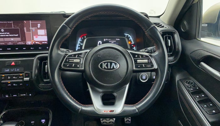 2020 KIA SONET GTX PLUS 1.0 DCT, Petrol, Automatic, 30,728 km, Steering Wheel Close Up