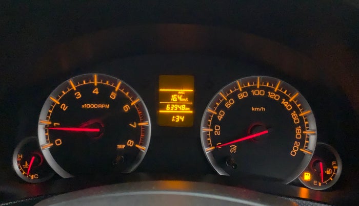 2015 Maruti Swift Dzire VXI, Petrol, Manual, 63,947 km, Odometer Image
