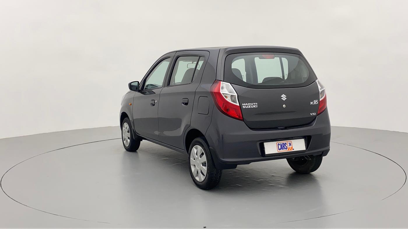 2019 Maruti Alto K10 VXI P, Petrol, Manual, 13,633 km, Left Back Diagonal (45- Degree) View