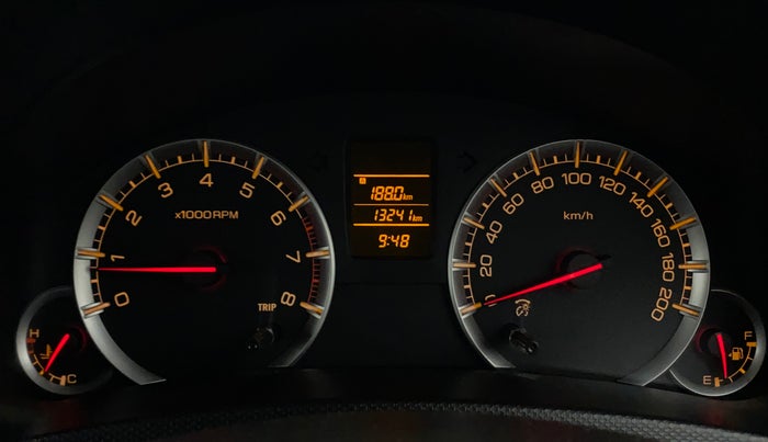 2015 Maruti Swift VXI, Petrol, Manual, 13,241 km, Odometer Image
