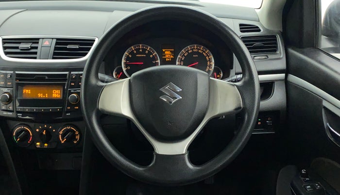 2015 Maruti Swift VXI, Petrol, Manual, 13,241 km, Steering Wheel Close Up