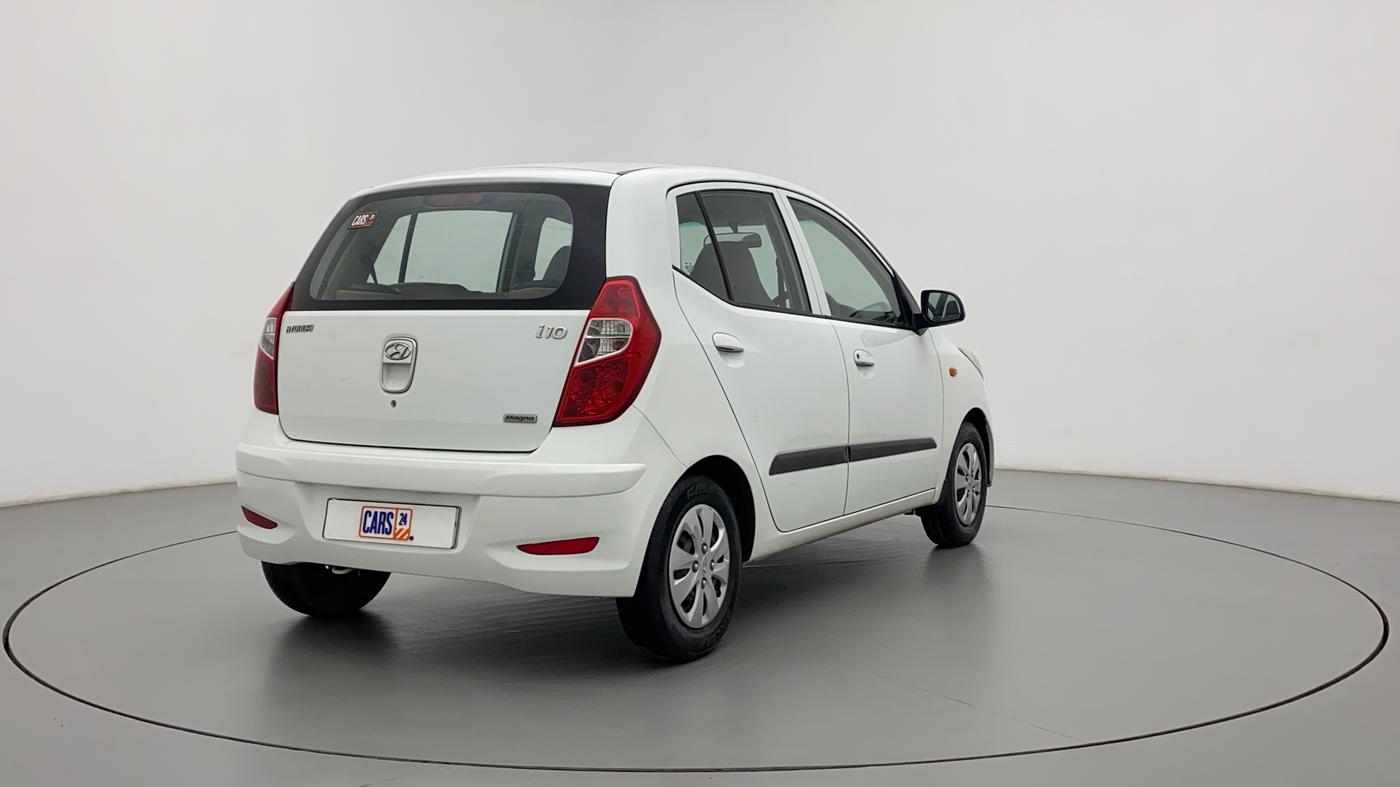 2012 Hyundai i10 MAGNA 1.1, CNG, Manual, 91,448 km, Right Back Diagonal