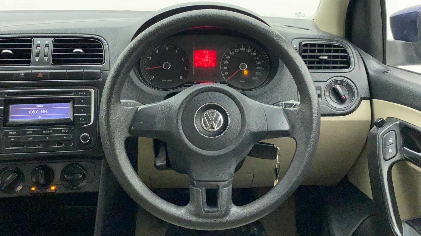 2013 Volkswagen Polo COMFORTLINE 1.2L PETROL, Petrol, Manual, 29,078 km, Steering Wheel Close Up