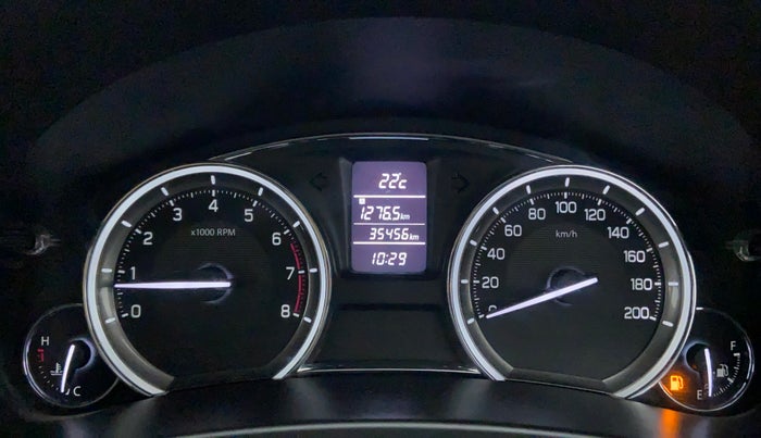 2016 Maruti Ciaz VXI PLUS, Petrol, Manual, 35,554 km, Odometer Image