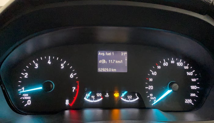 2018 Ford Ecosport TITANIUM 1.5L PETROL, Petrol, Manual, 52,983 km, Odometer Image