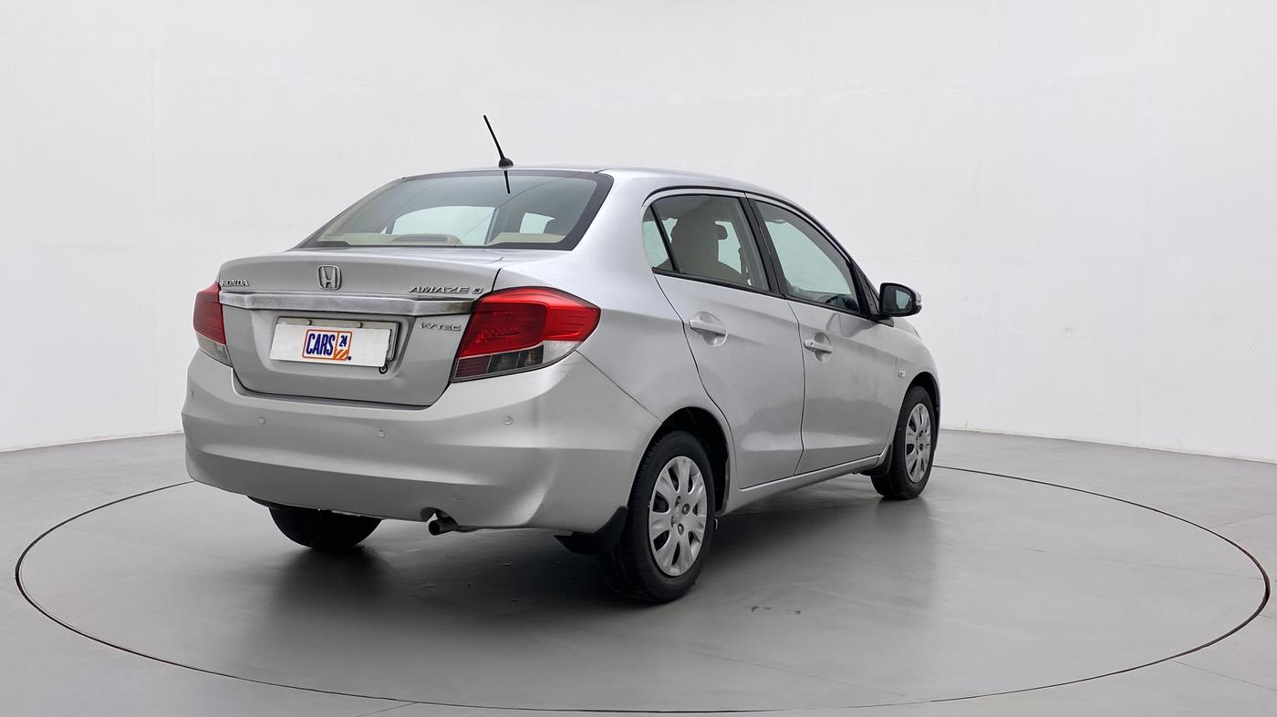 2015 Honda Amaze 1.2 SMT I VTEC, Petrol, Manual, 53,105 km, Right Back Diagonal