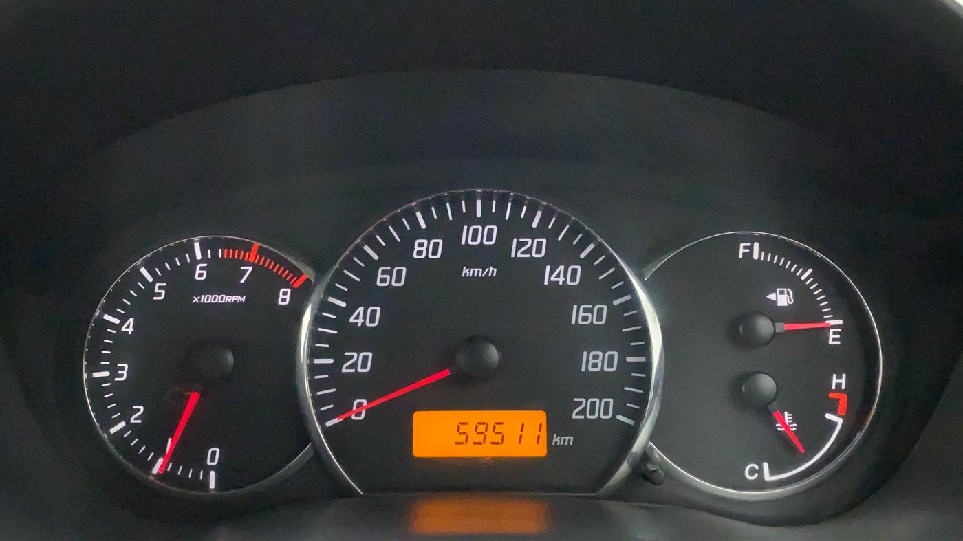 2011 Maruti Swift Dzire VXI, Petrol, Manual, 59,566 km, Odometer Image