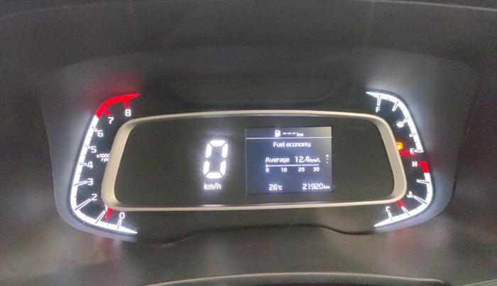 2021 KIA SONET HTK PLUS 1.2, Petrol, Manual, 21,878 km, Odometer Image