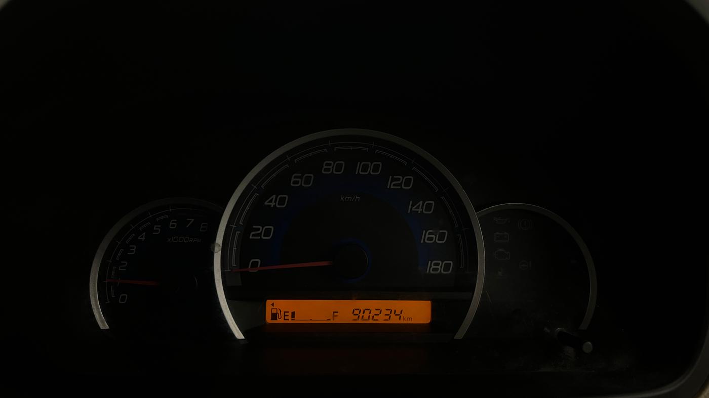 2017 Maruti Wagon R 1.0 VXI+ (O) MT, Petrol, Manual, 90,206 km, Odometer Image