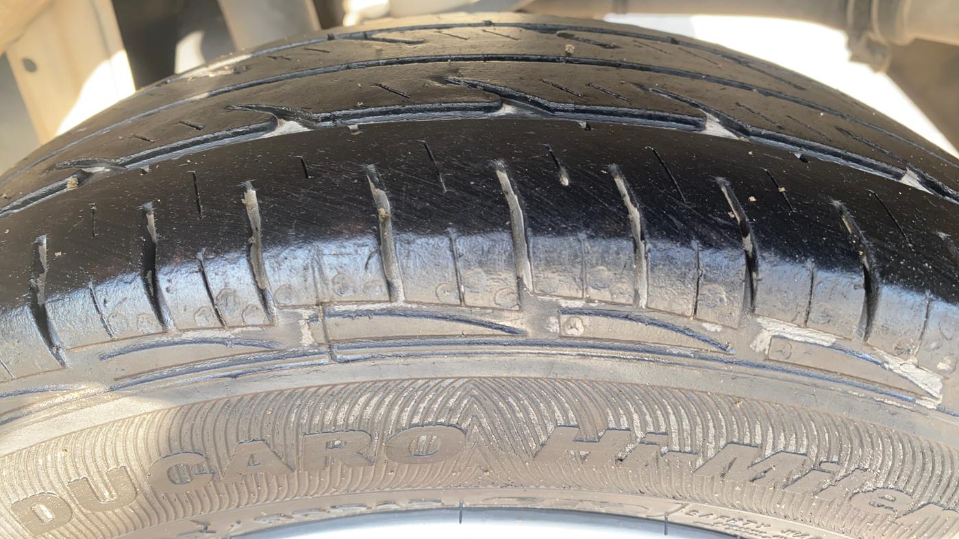 2018 Maruti Alto 800 LXI, Petrol, Manual, 43,860 km, Left Rear Tyre Tread