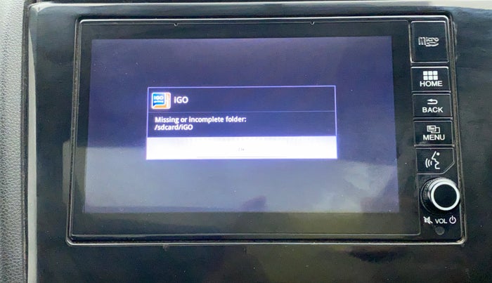 2017 Honda WR-V 1.2L I-VTEC VX MT, Petrol, Manual, 38,192 km, Infotainment system - GPS Card not working/missing