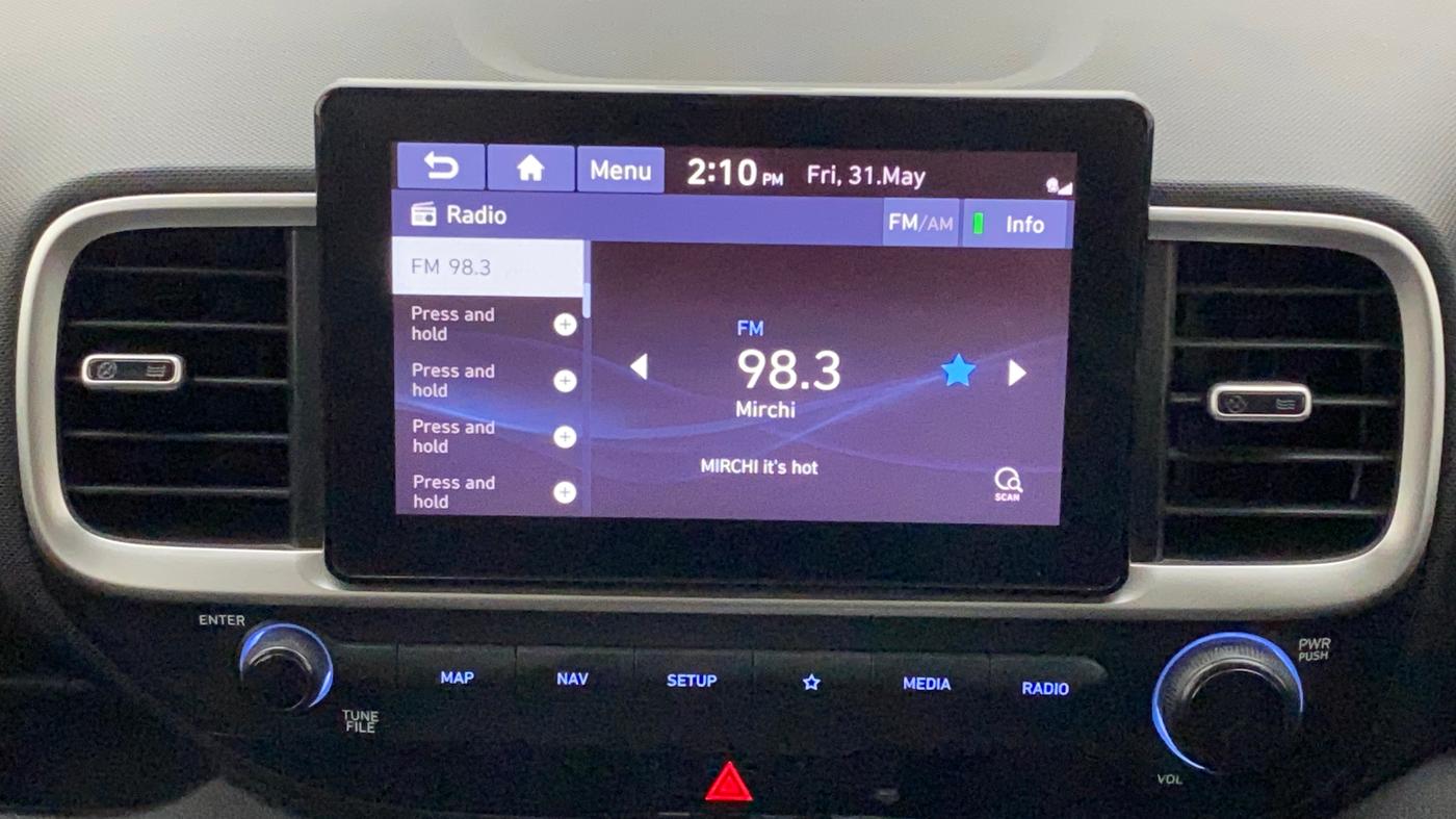 2020 Hyundai VENUE SX PLUS 1.0 TURBO DCT, Petrol, Automatic, 29,075 km, Infotainment System