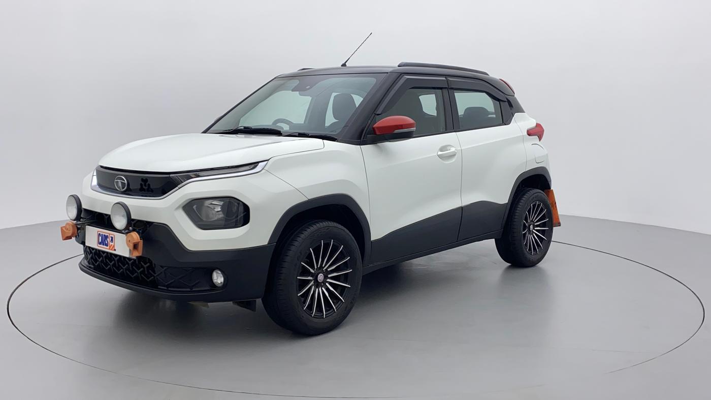2021 Tata PUNCH CREATIVE  AMT, Petrol, Automatic, 9,722 km, Left Front Diagonal