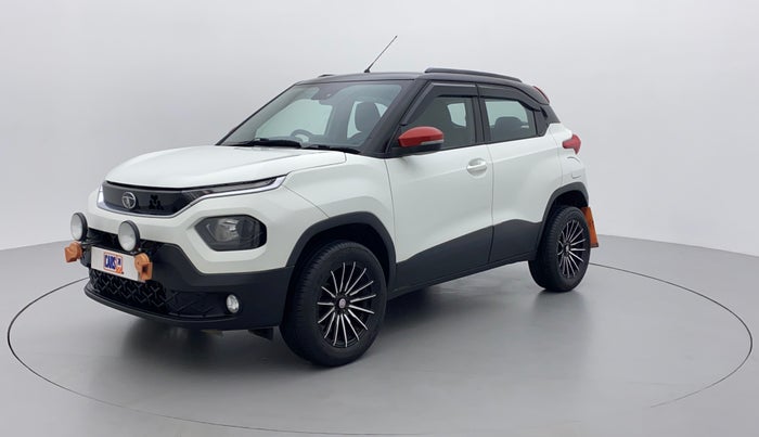 2021 Tata PUNCH CREATIVE  AMT, Petrol, Automatic, 9,722 km, Left Front Diagonal