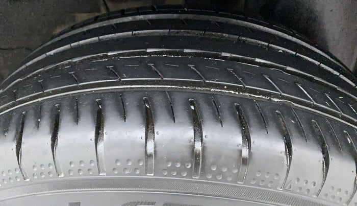 2021 Tata PUNCH CREATIVE  AMT, Petrol, Automatic, 9,722 km, Left Rear Tyre Tread