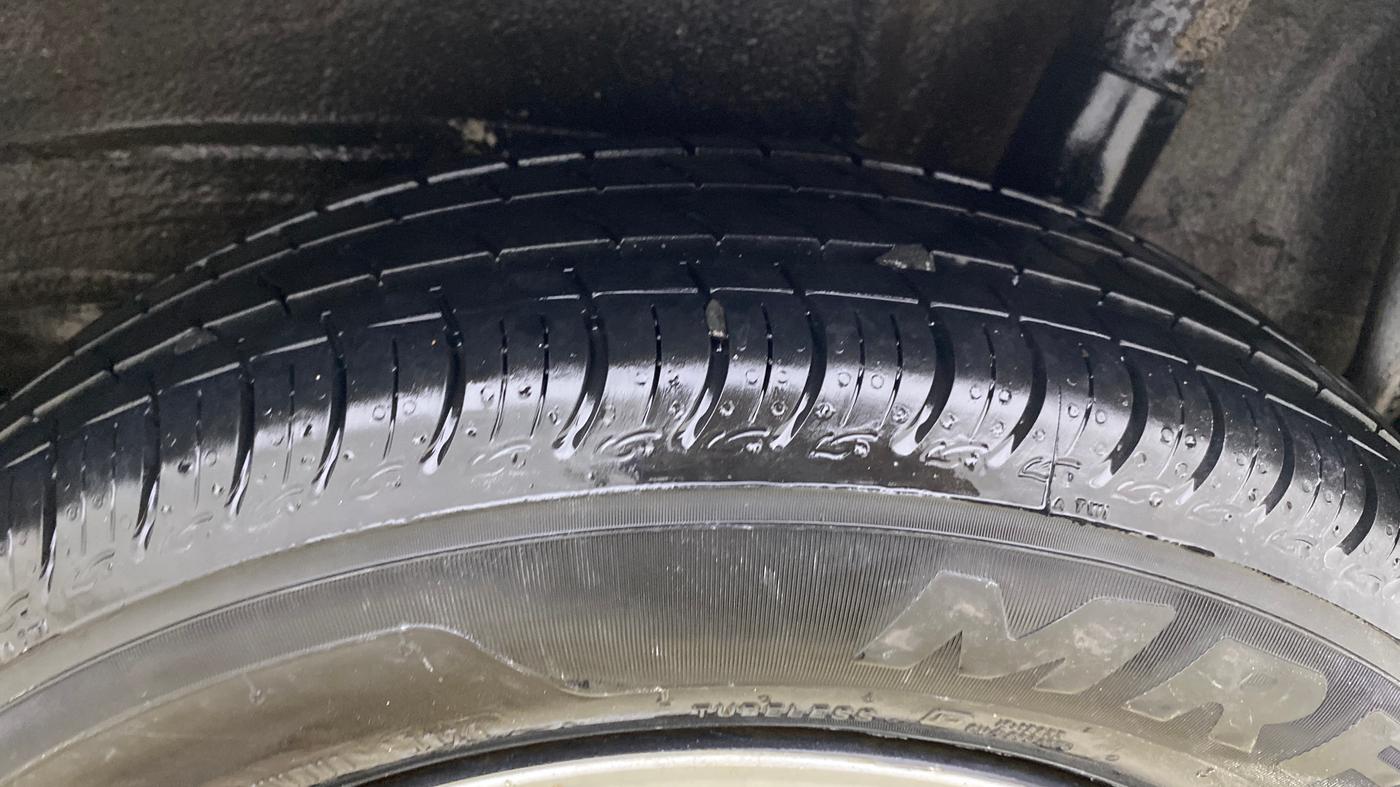 2020 Maruti New Wagon-R VXI 1.0, Petrol, Manual, 46,184 km, Left Rear Tyre Tread