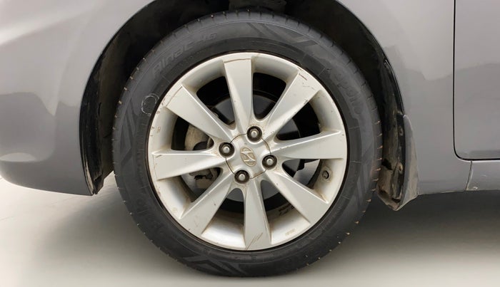 2012 Hyundai Verna FLUIDIC 1.6 VTVT SX, Petrol, Manual, 96,052 km, Left Front Wheel