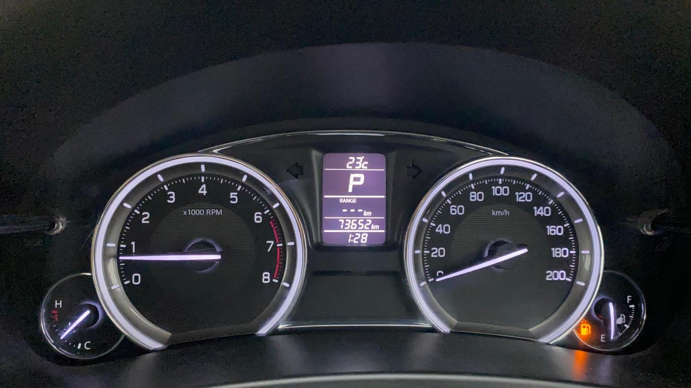2016 Maruti Ciaz ZXI AT, Petrol, Automatic, 73,652 km, Odometer Image