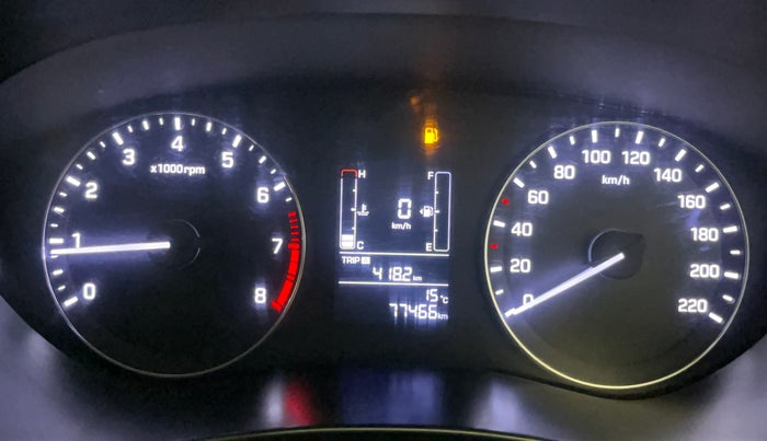 2017 Hyundai Elite i20 SPORTZ 1.2, Petrol, Manual, 77,465 km, Odometer Image