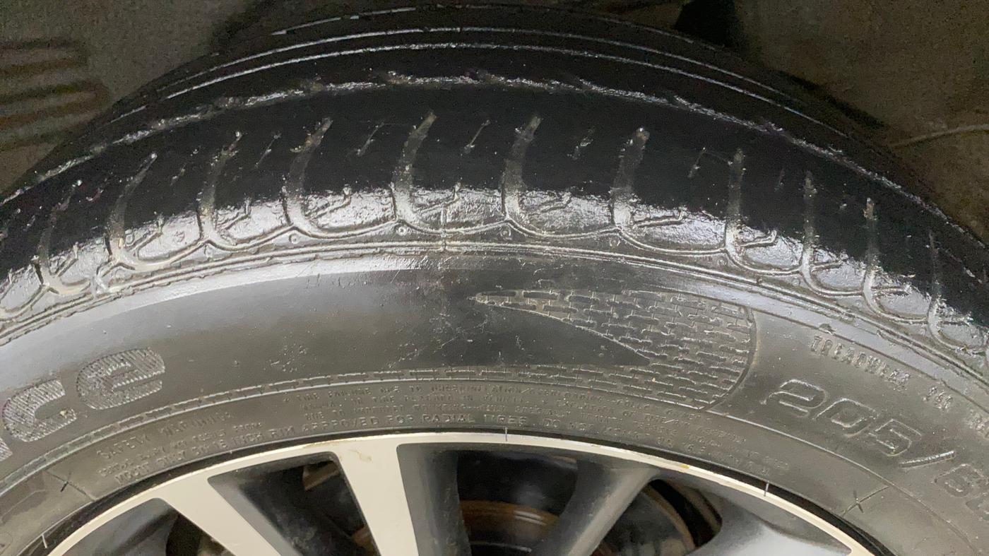 2018 Toyota Corolla Altis VL CVT PETROL, Petrol, Automatic, 97,142 km, Right Rear Tyre Tread