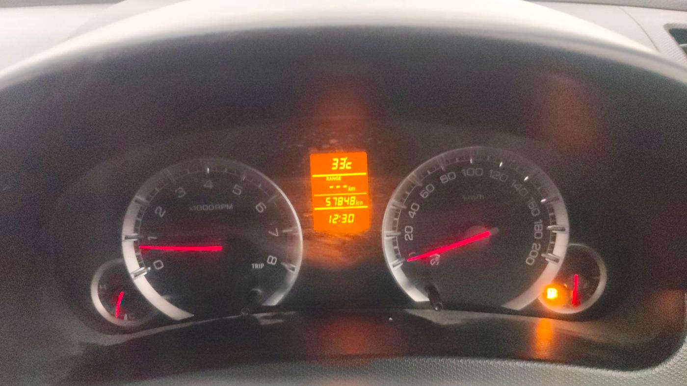 2014 Maruti Swift ZXI, Petrol, Manual, 57,910 km, Odometer Image