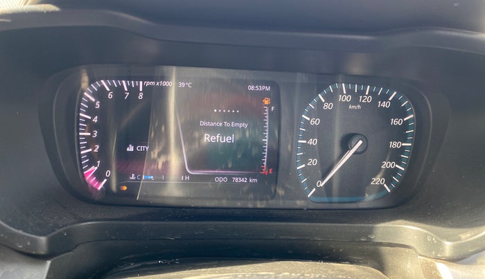 2020 Tata ALTROZ XZ PETROL, Petrol, Manual, 78,334 km, Odometer Image