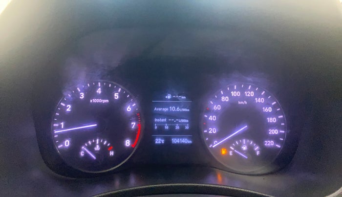 2019 Hyundai Verna 1.6 VTVT SX O, Petrol, Manual, 1,04,110 km, Odometer Image