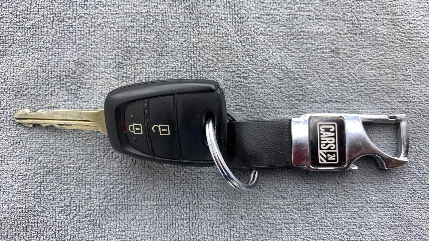 2022 Hyundai XCENT PRIME 	T+ CNG, CNG, Manual, 13,444 km, Key Close Up