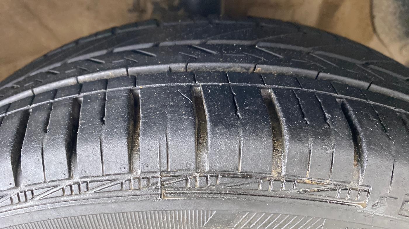 2022 Hyundai XCENT PRIME 	T+ CNG, CNG, Manual, 13,444 km, Right Front Tyre Tread
