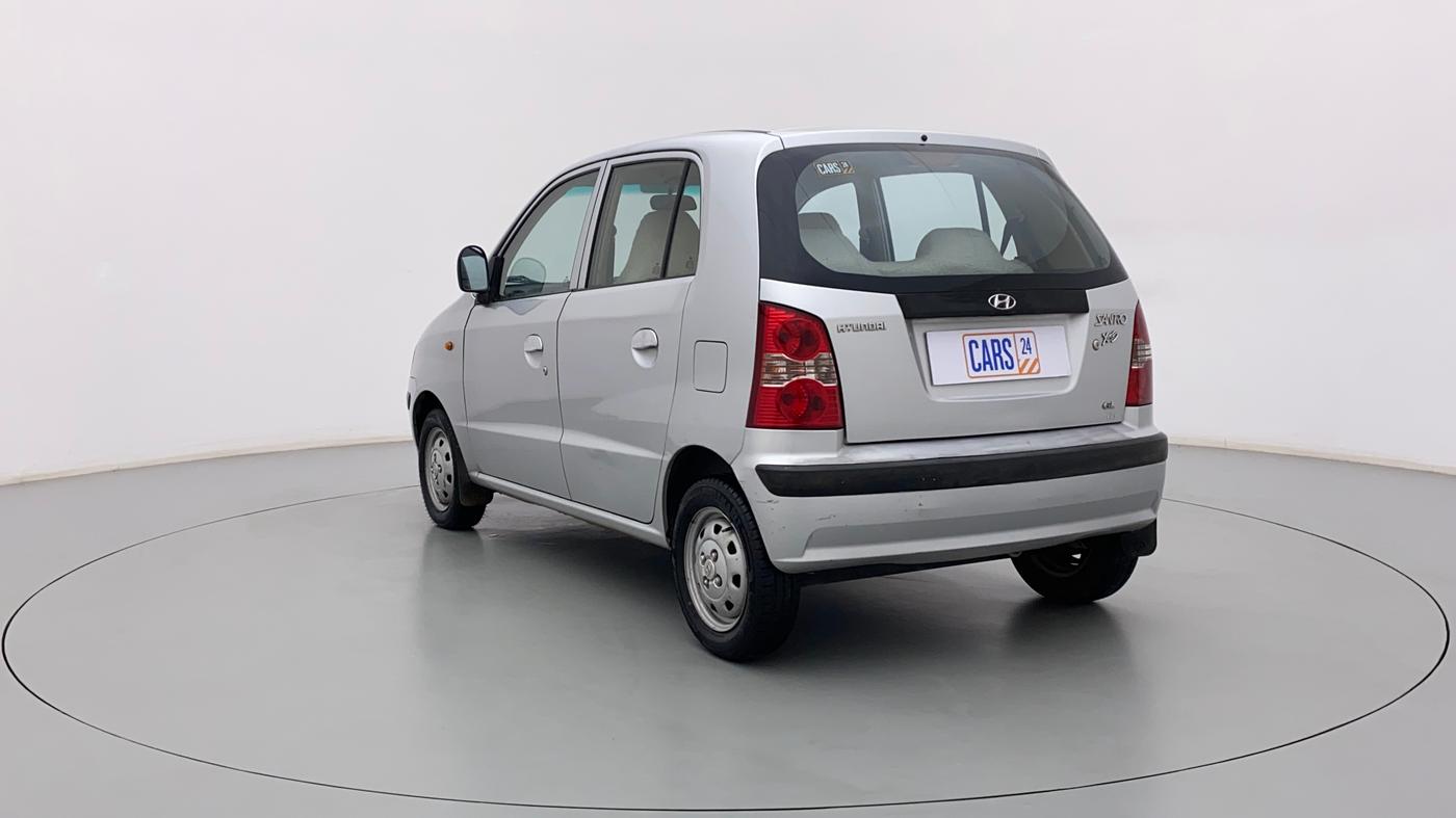 2011 Hyundai Santro Xing GL PLUS, Petrol, Manual, 45,594 km, Left Back Diagonal