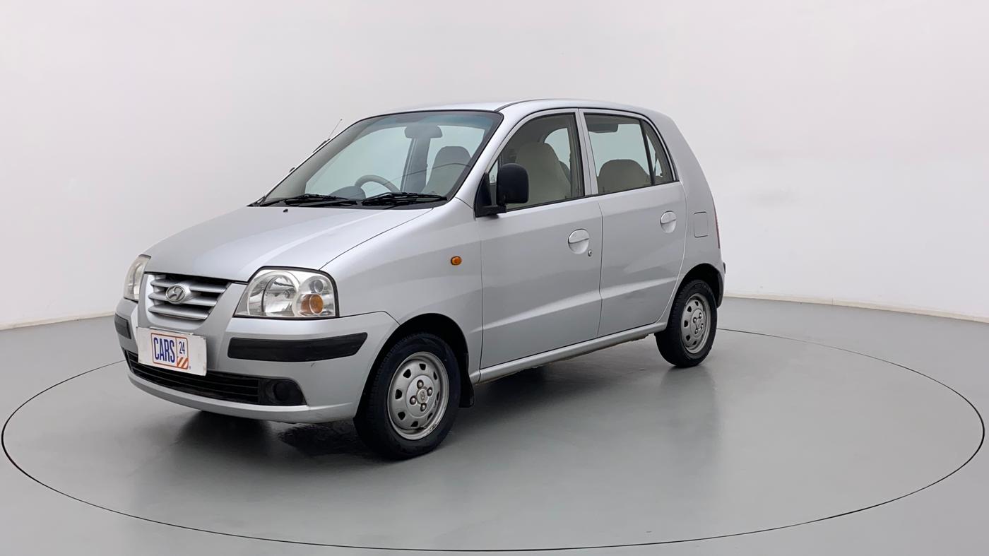 2011 Hyundai Santro Xing GL PLUS, Petrol, Manual, 45,594 km, Left Front Diagonal