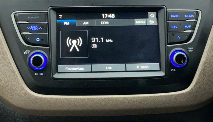 2019 Hyundai Elite i20 ASTA 1.2 (O), Petrol, Manual, 33,640 km, Infotainment System