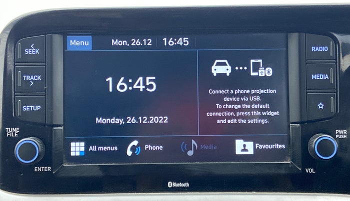 2020 Hyundai GRAND I10 NIOS SPORTZ PETROL, Petrol, Manual, 45,807 km, Infotainment System