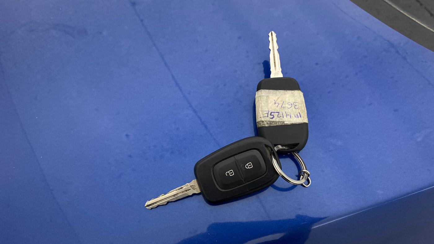 2019 Renault TRIBER RXT, Petrol, Manual, 49,880 km, Key Close Up