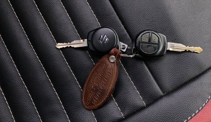 2017 Maruti Wagon R 1.0 VXI+, Petrol, Manual, 88,391 km, Key Close Up