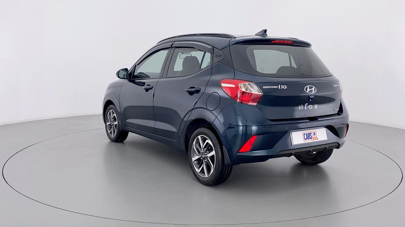 2020 Hyundai GRAND I10 NIOS 1.0 TURBO SPORTZ, Petrol, Manual, 12,003 km, Left Back Diagonal