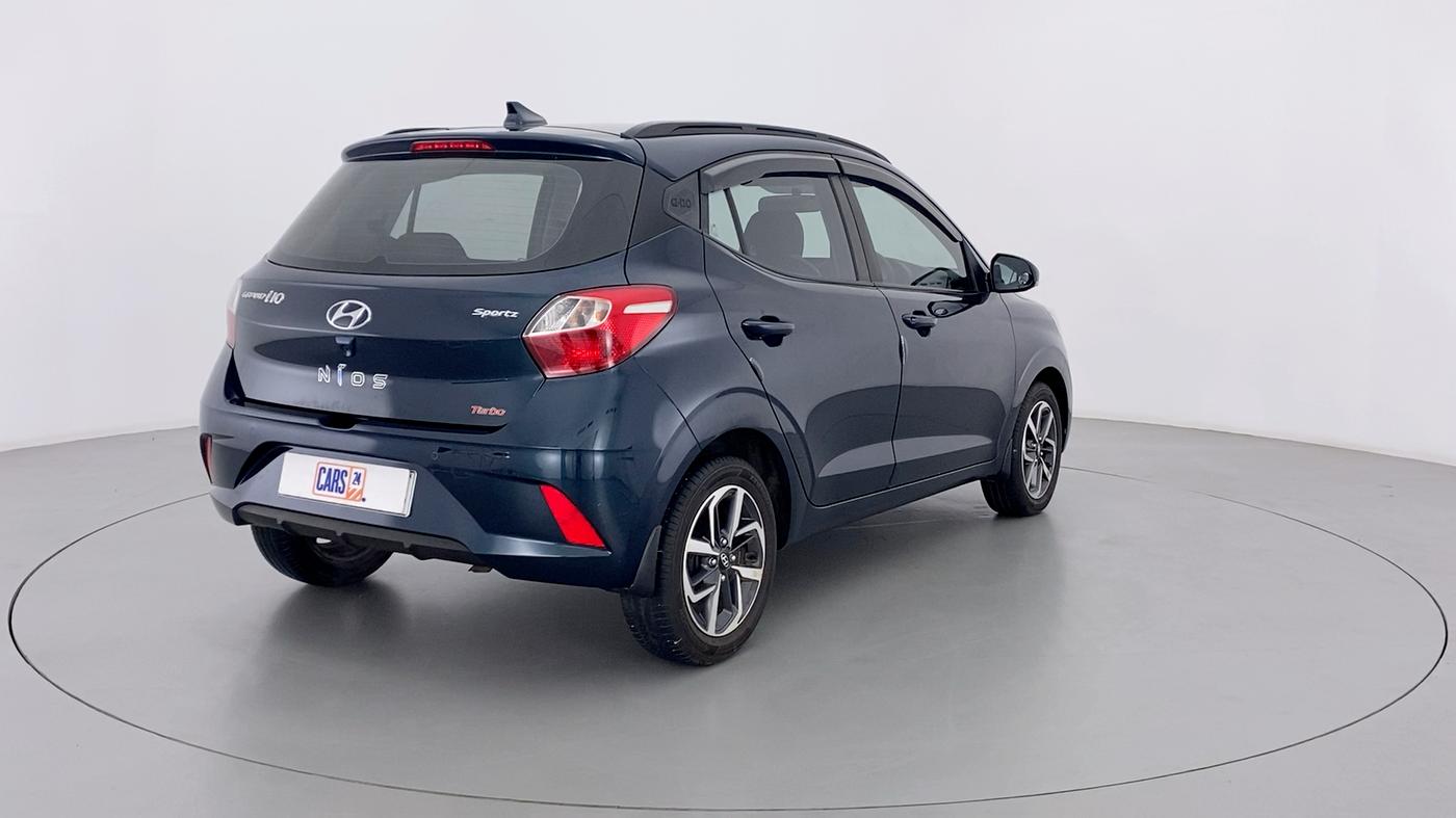 2020 Hyundai GRAND I10 NIOS 1.0 TURBO SPORTZ, Petrol, Manual, 12,003 km, Right Back Diagonal