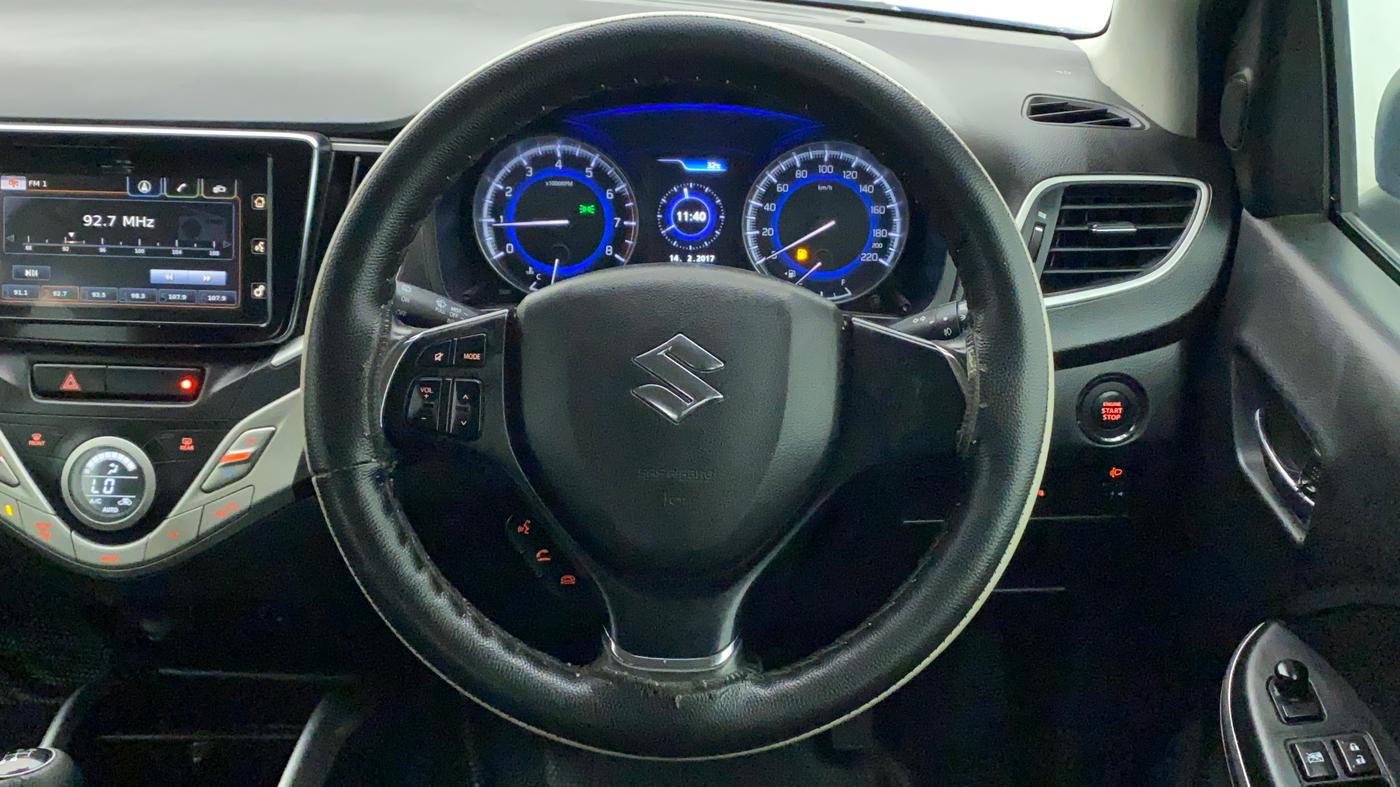 2017 Maruti Baleno RS 1.0 PETROL, Petrol, Manual, 90,908 km, Steering Wheel Close Up