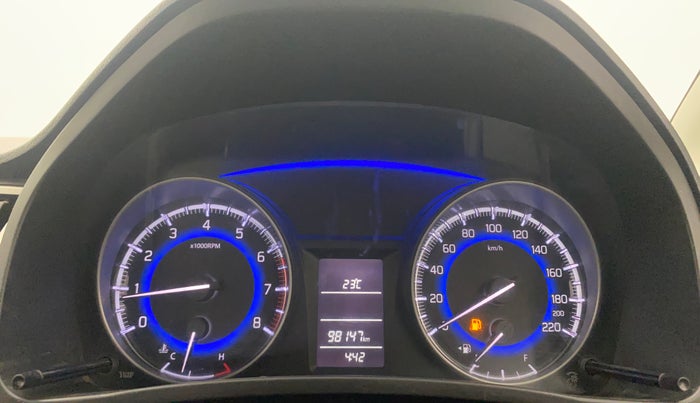 2017 Maruti Baleno DELTA PETROL 1.2, Petrol, Manual, 98,117 km, Odometer Image