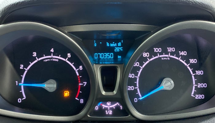 2017 Ford Ecosport TITANIUM 1.5L PETROL, Petrol, Manual, 70,437 km, Odometer Image