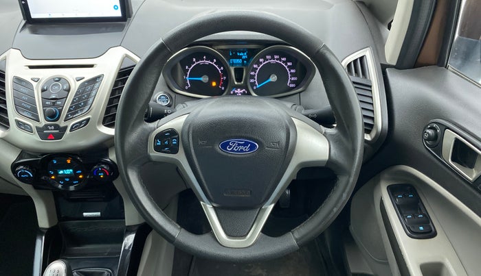 2017 Ford Ecosport TITANIUM 1.5L PETROL, Petrol, Manual, 70,437 km, Steering Wheel Close Up