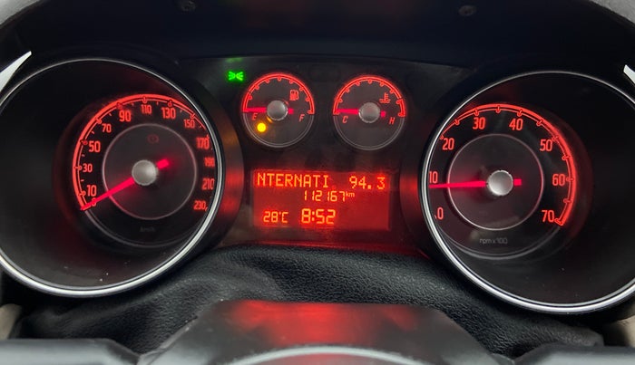 2015 Fiat Punto EVO EMOTION 1.3 MULTIJET, Diesel, Manual, 1,12,267 km, Odometer Image