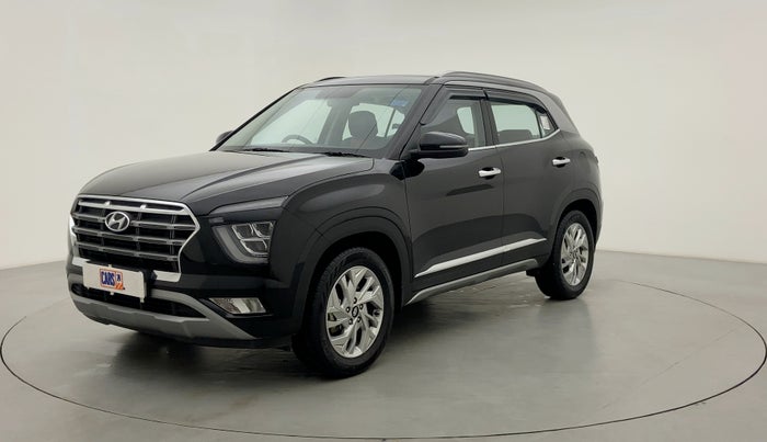 2022 Hyundai Creta SX IVT 1.5 PETROL, Petrol, Automatic, 11,328 km, Left Front Diagonal