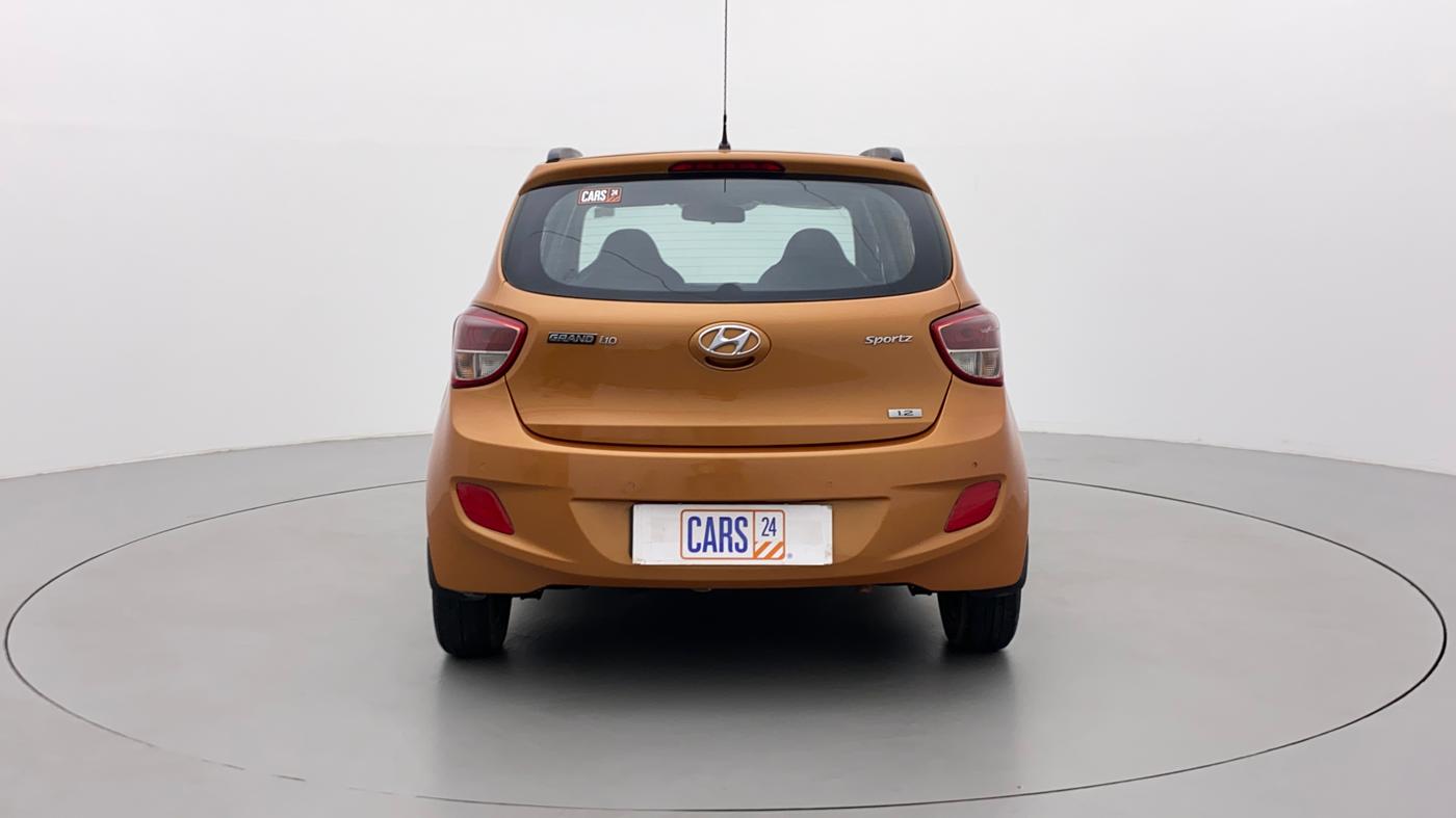 2015 Hyundai Grand i10 SPORTZ 1.2 KAPPA VTVT, Petrol, Manual, 71,963 km, Back/Rear