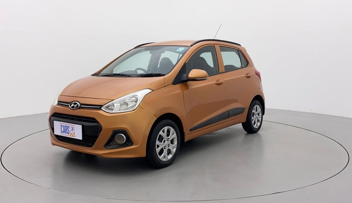 2015 Hyundai Grand i10 SPORTZ 1.2 KAPPA VTVT, Petrol, Manual, 71,963 km, Left Front Diagonal