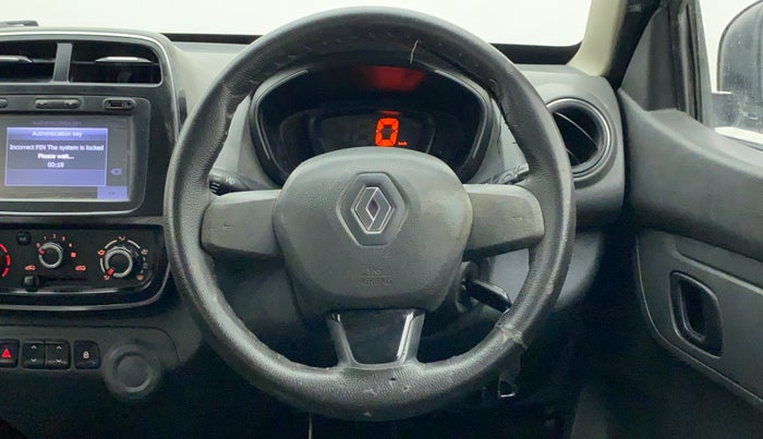 2016 Renault Kwid RXT 0.8 (O), Petrol, Manual, 90,523 km, Steering Wheel Close Up